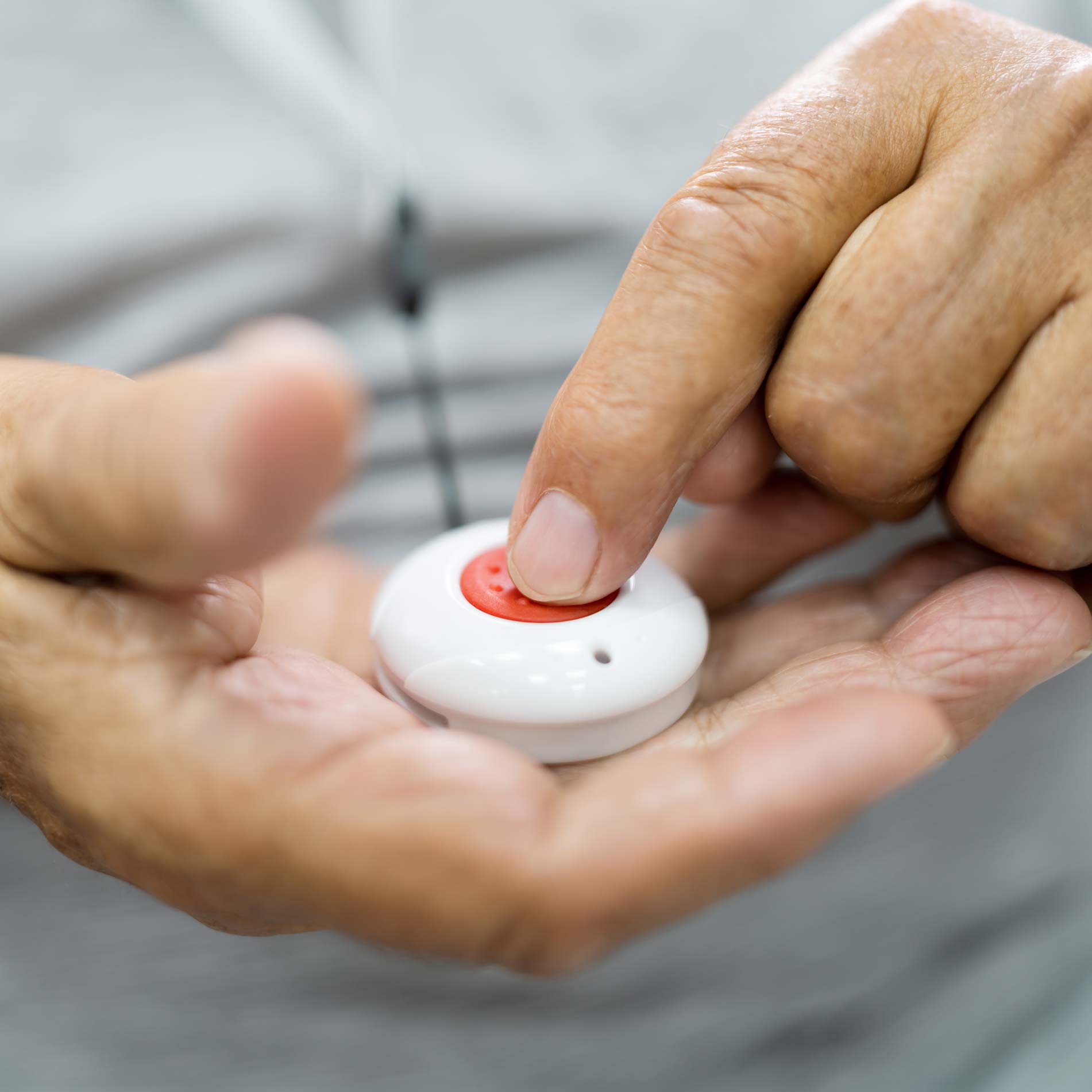 An emergency call button available to The Savoy residents
